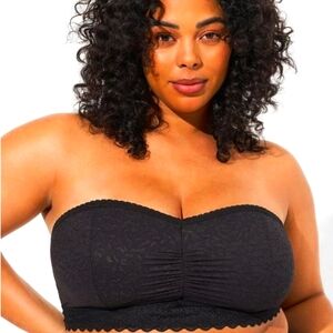 Unlined 4-Way Stretch Lace Bandeau